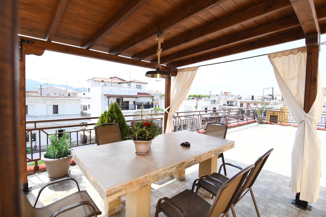 Theasis Luxury Panoramic Penthouse Neos Marmaras Exterior foto
