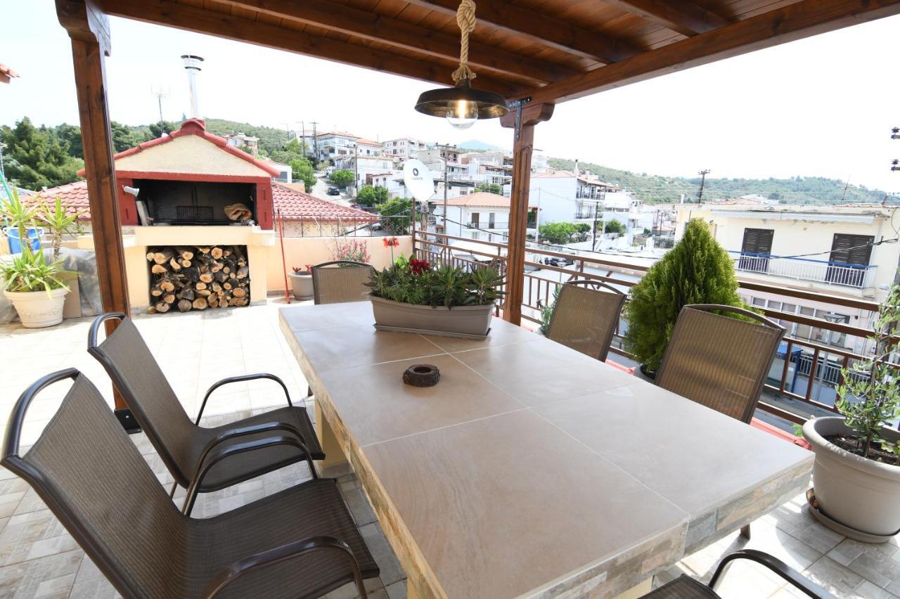 Theasis Luxury Panoramic Penthouse Neos Marmaras Exterior foto